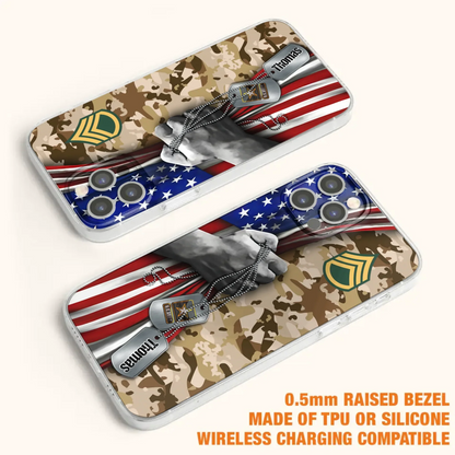 Custom Personalized Veteran Phone Case - Gift Idea For Veteran - Case For iPhone/ Samsung