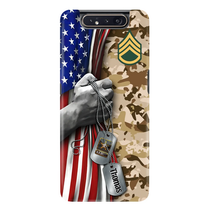 Custom Personalized Veteran Phone Case - Gift Idea For Veteran - Case For iPhone/ Samsung
