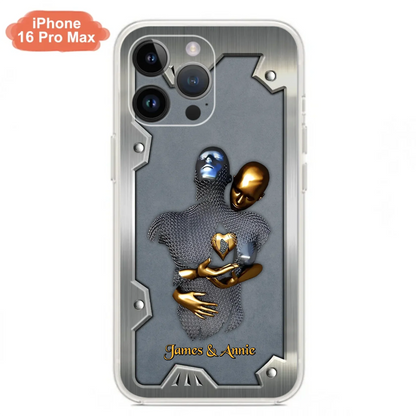 Custom Personalized Couple Phone Case - Gift Idea For Couple/ Valentines Day - Case For iPhone/ Samsung