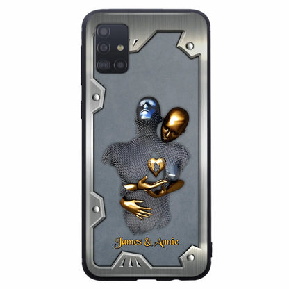 Custom Personalized Couple Phone Case - Gift Idea For Couple/ Valentines Day - Case For iPhone/ Samsung