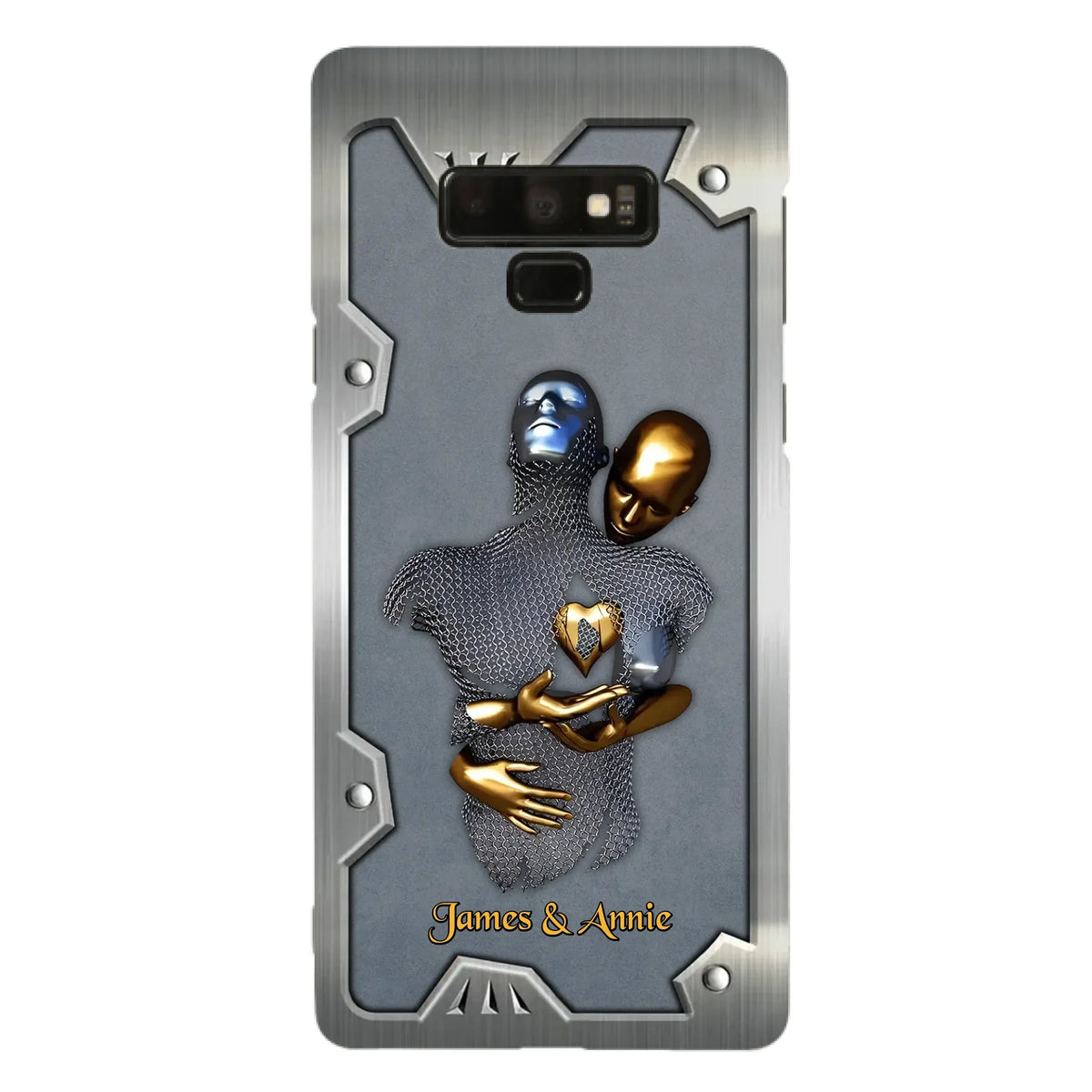 Custom Personalized Couple Phone Case - Gift Idea For Couple/ Valentines Day - Case For iPhone/ Samsung