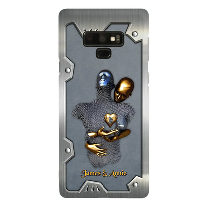 Custom Personalized Couple Phone Case - Gift Idea For Couple/ Valentines Day - Case For iPhone/ Samsung