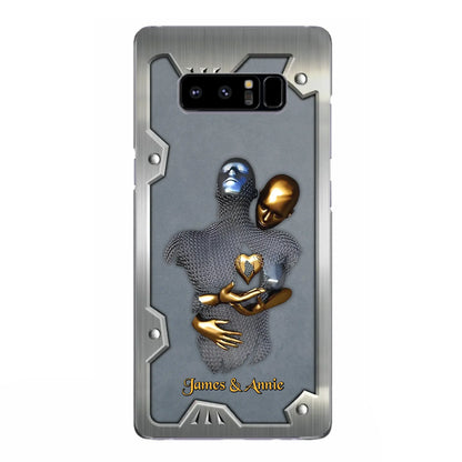 Custom Personalized Couple Phone Case - Gift Idea For Couple/ Valentines Day - Case For iPhone/ Samsung