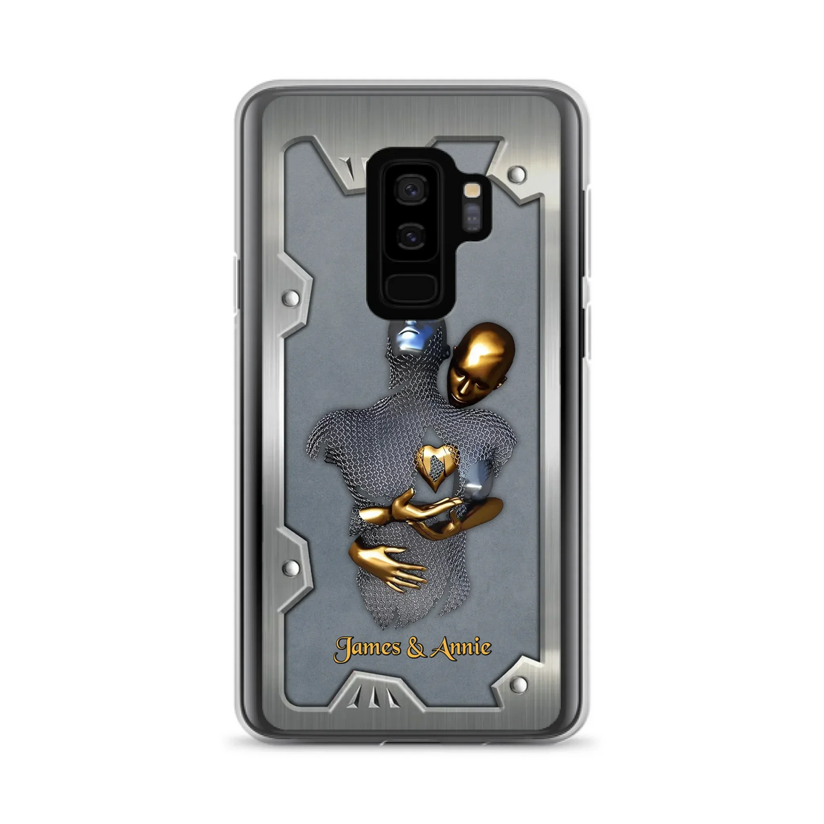 Custom Personalized Couple Phone Case - Gift Idea For Couple/ Valentines Day - Case For iPhone/ Samsung