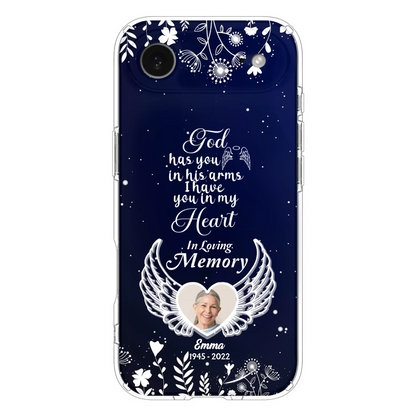 Personalized Memorial Phone Case - Memorial Gift Idea For Family - I Have You In My Heart - Case For iPhone/Samsung
