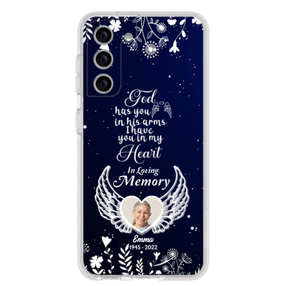 Personalized Memorial Phone Case - Memorial Gift Idea For Family - I Have You In My Heart - Case For iPhone/Samsung