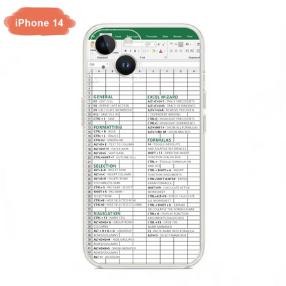 Personalized Excel Phone Case - Gift Idea For Excel Lovers - Cases For iPhone/Samsung
