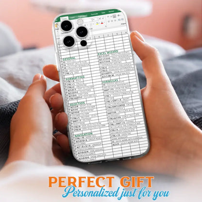 Personalized Excel Phone Case - Gift Idea For Excel Lovers - Cases For iPhone/Samsung
