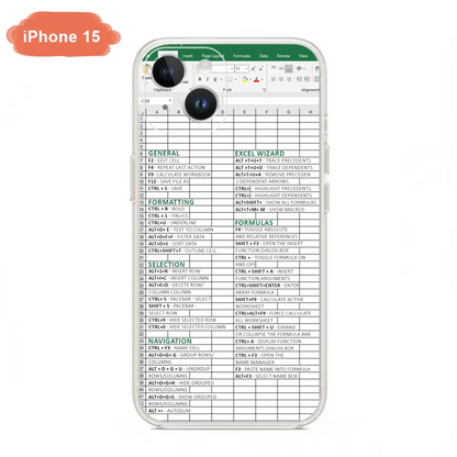 Personalized Excel Phone Case - Gift Idea For Excel Lovers - Cases For iPhone/Samsung