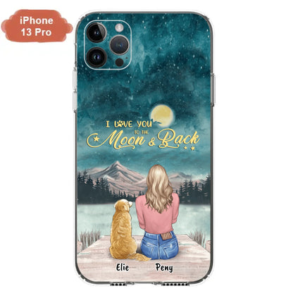 Personalized Pet Mom Phone Case - up to 4 Pets - FD19NO