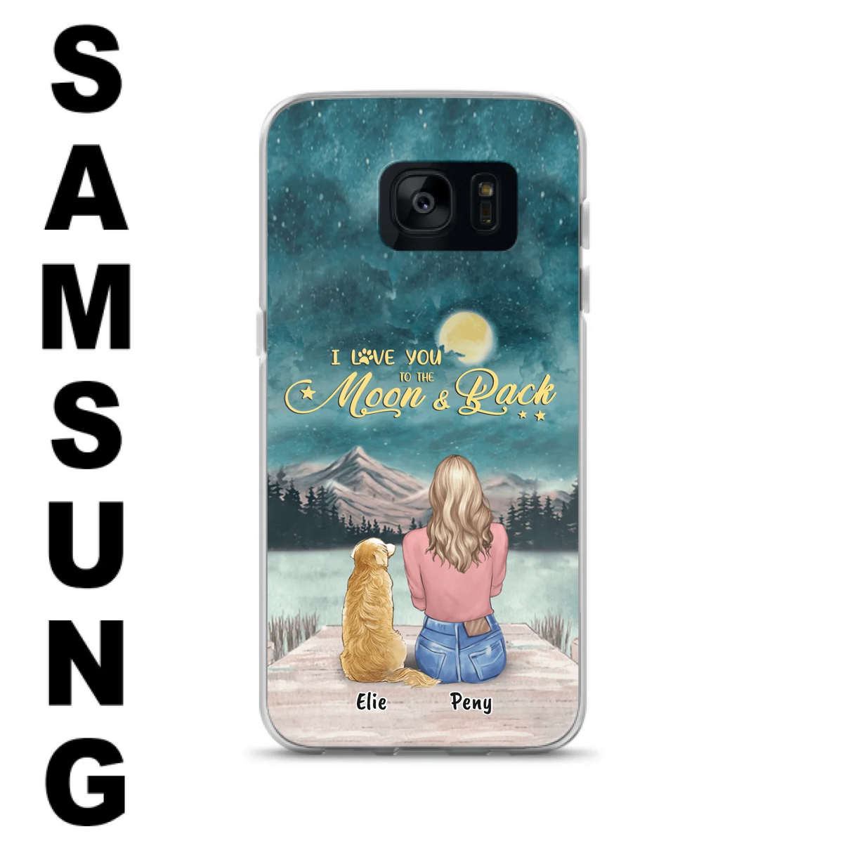 Personalized Pet Mom Phone Case - up to 4 Pets - FD19NO