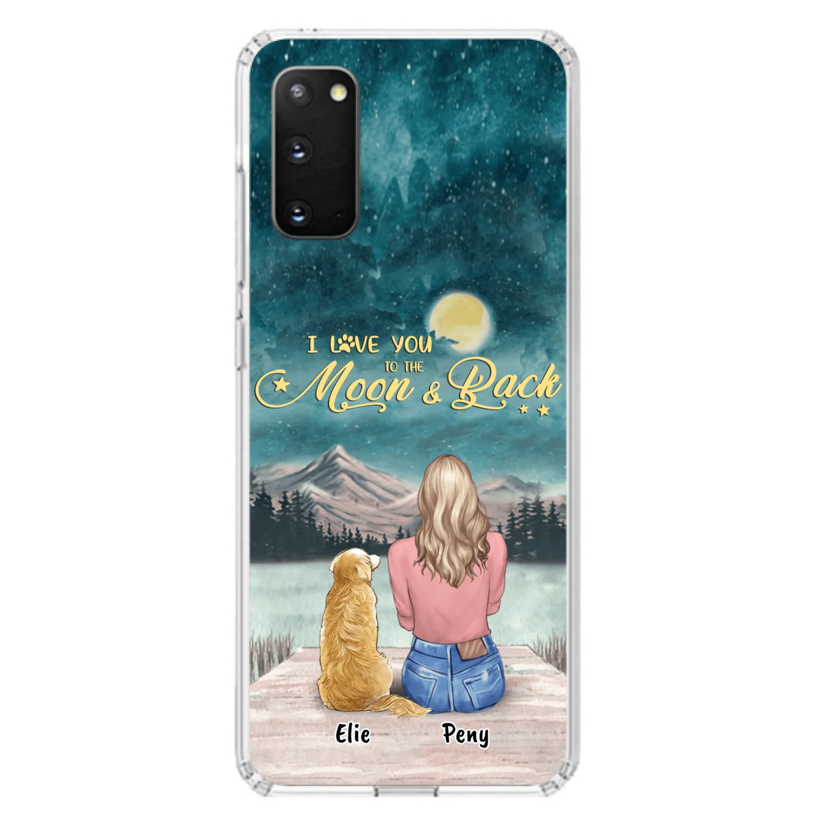 Personalized Pet Mom Phone Case - up to 4 Pets - FD19NO