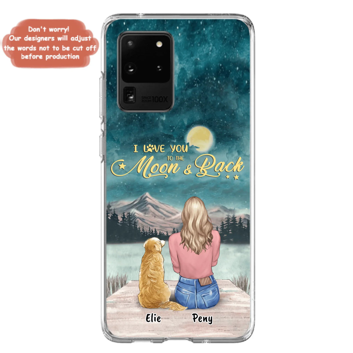 Personalized Pet Mom Phone Case - up to 4 Pets - FD19NO