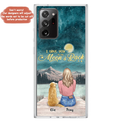 Personalized Pet Mom Phone Case - up to 4 Pets - FD19NO