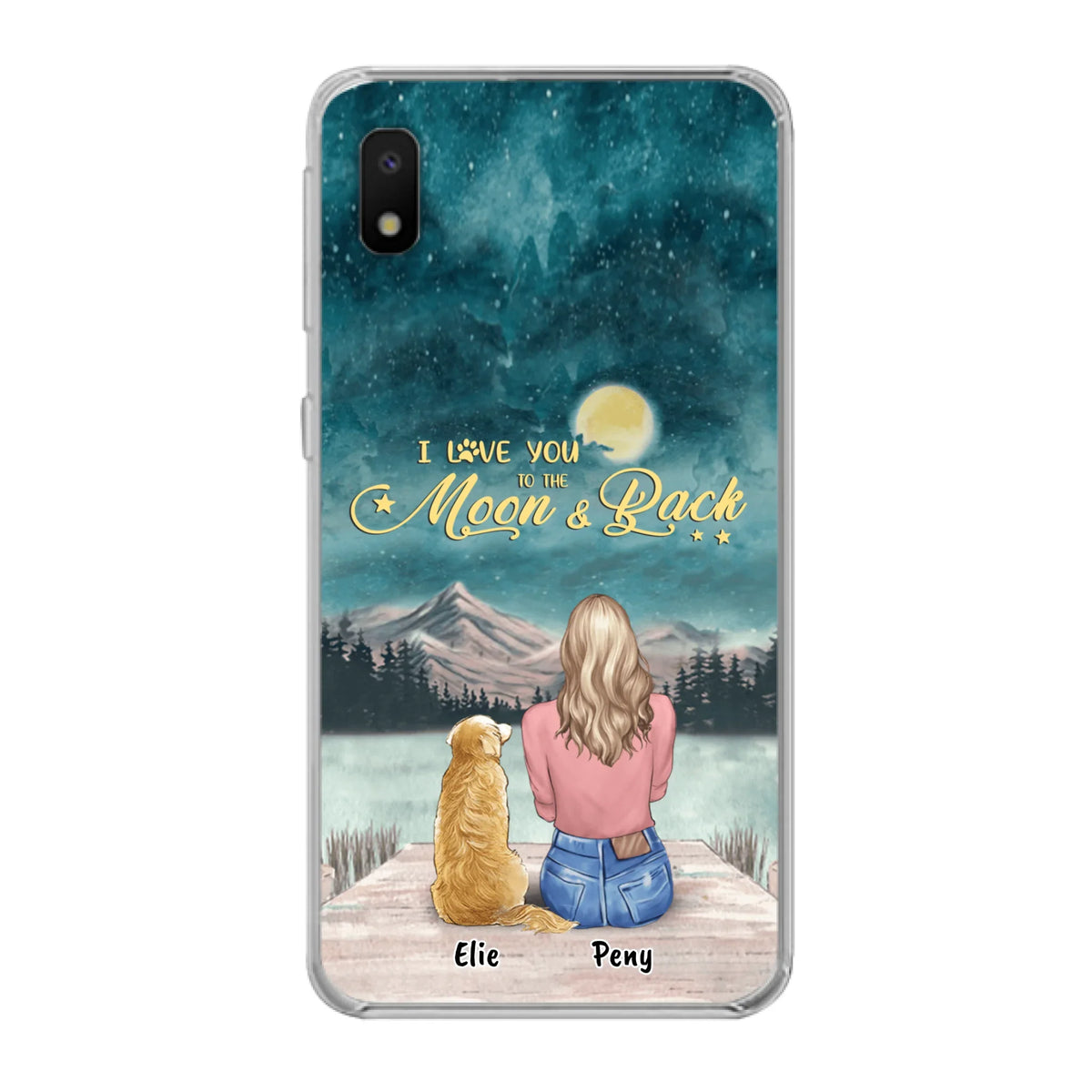 Personalized Pet Mom Phone Case - up to 4 Pets - FD19NO