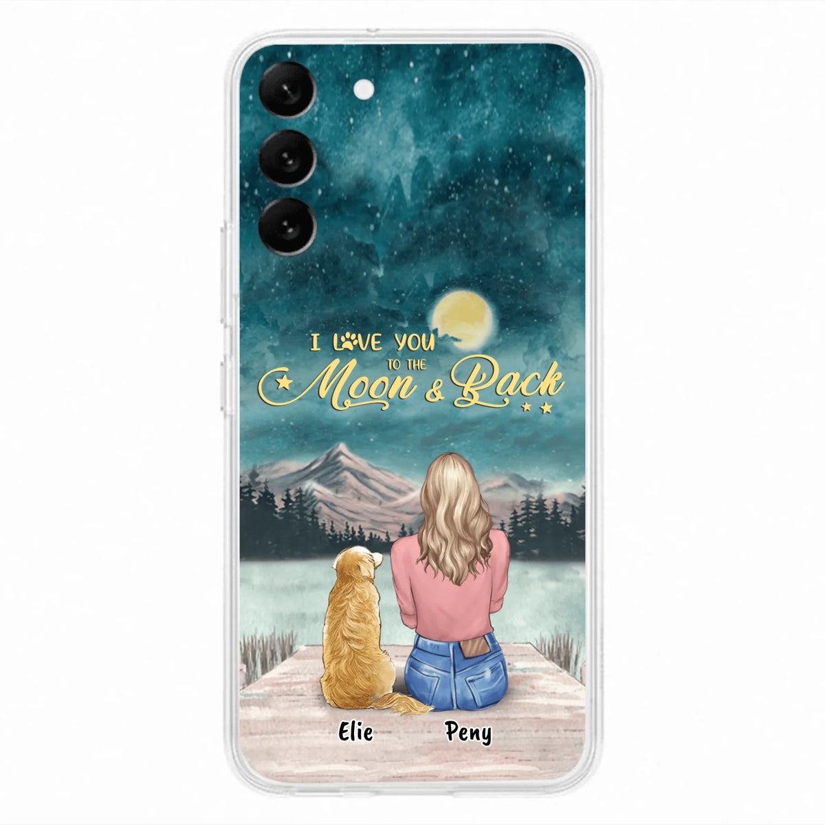 Personalized Pet Mom Phone Case - up to 4 Pets - FD19NO