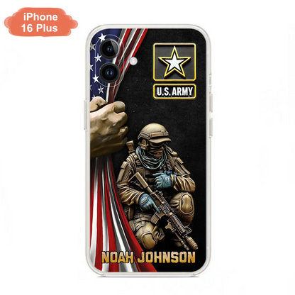 Custom Personalized Veteran Phone Case - Veteran Gift Idea - Case For iPhone/ Samsung