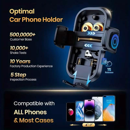 TOPK D38C Car Phone Holder – Adjustable Dashboard Mount