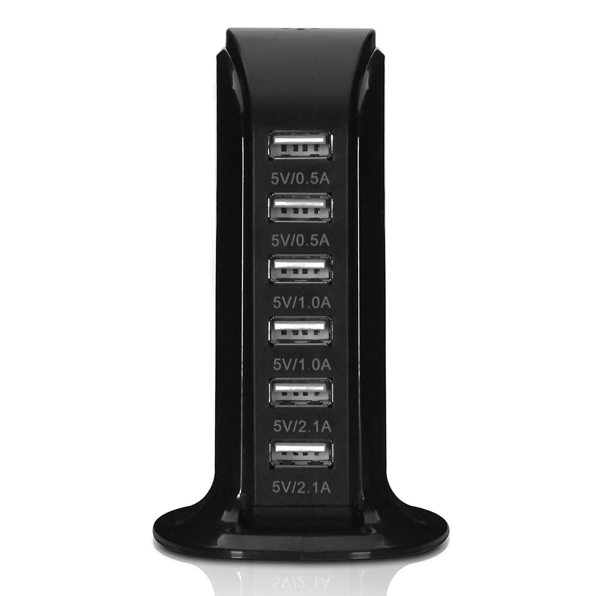 40-Watt 6-Port USB Charging Station for Smart Phones and Tablets
