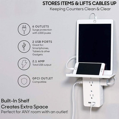 8-Port Multi-Function US Standard Socket