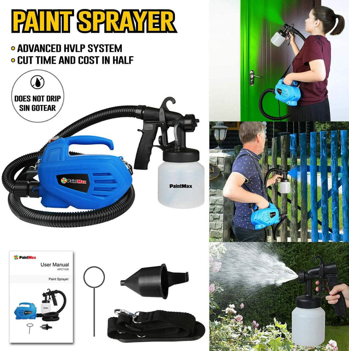 800ML Paint Spray Painter 650W