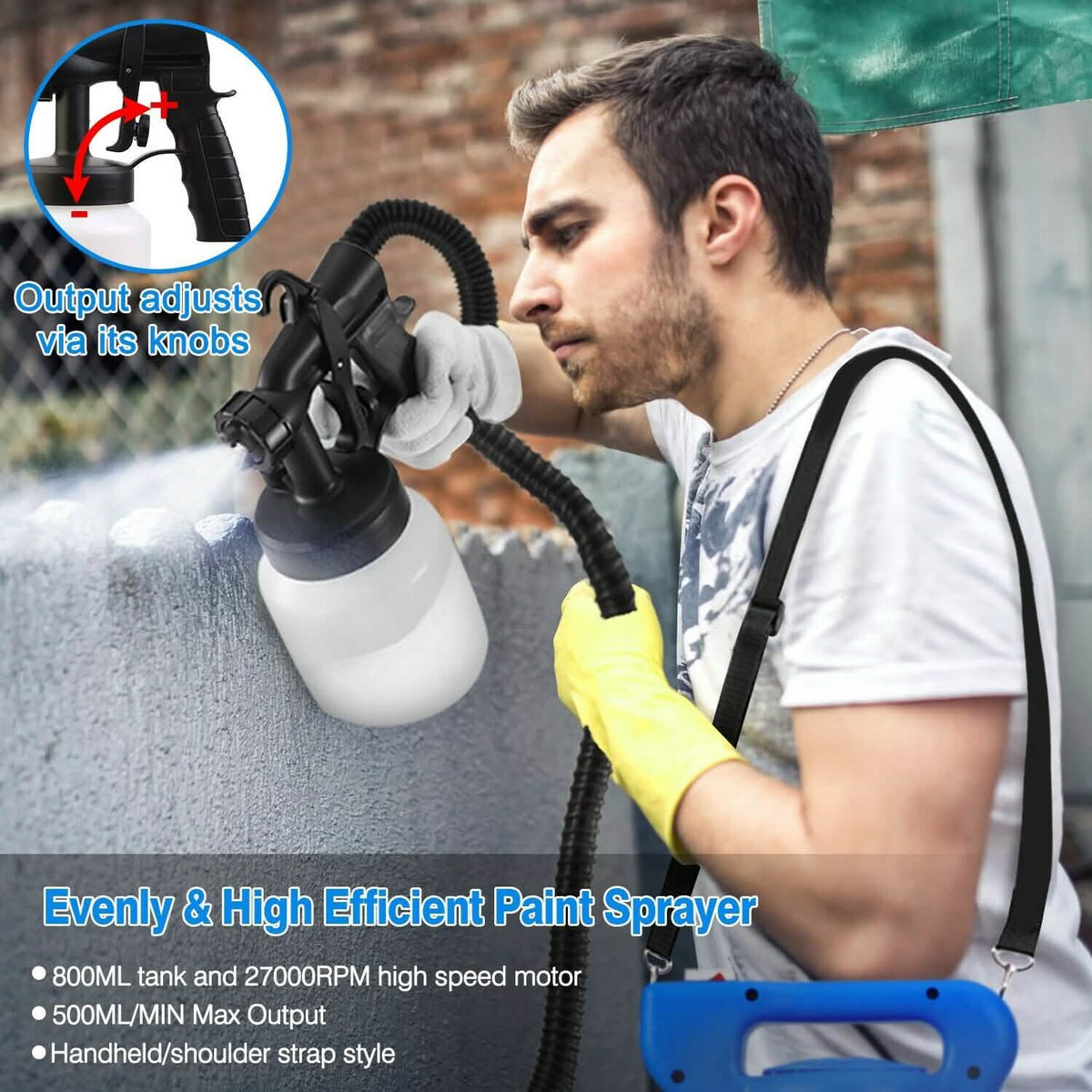 800ML Paint Spray Painter 650W