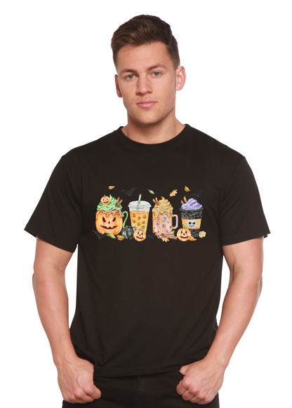 Happy Halloween Men's Bamboo Viscose/Organic Cotton Short Sleeve Graphic T-Shirt
