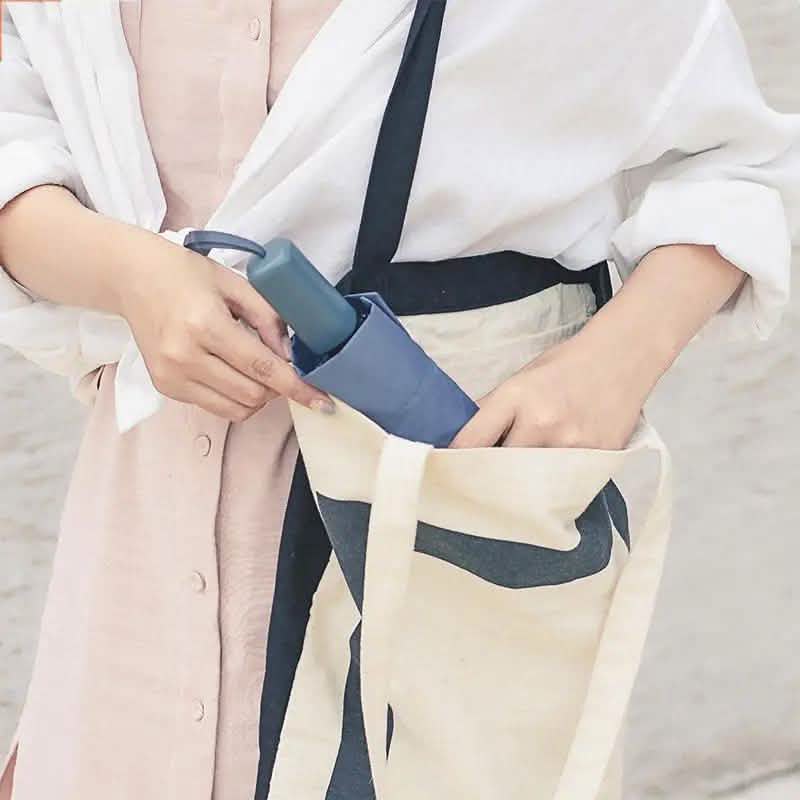 90 Fun Portable UPF40+ Waterproof Three Folding Umbrella