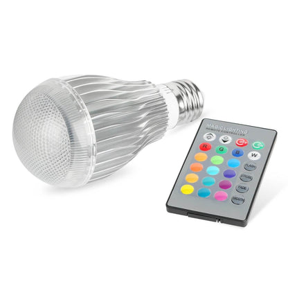 9W LED Light Bulb E27 RGB Lamp