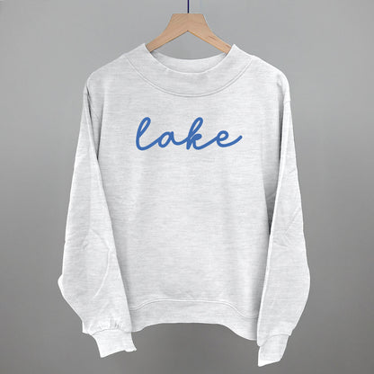 Lake Blue Script