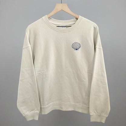 Speckled Seashell (Navy Blue) (Left Chest)