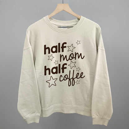 Half Mom Half Coffee Stars
