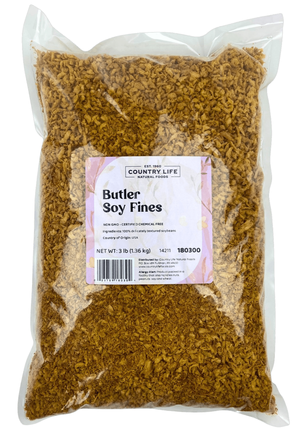 Soy Fines, Non-GMO, Butler