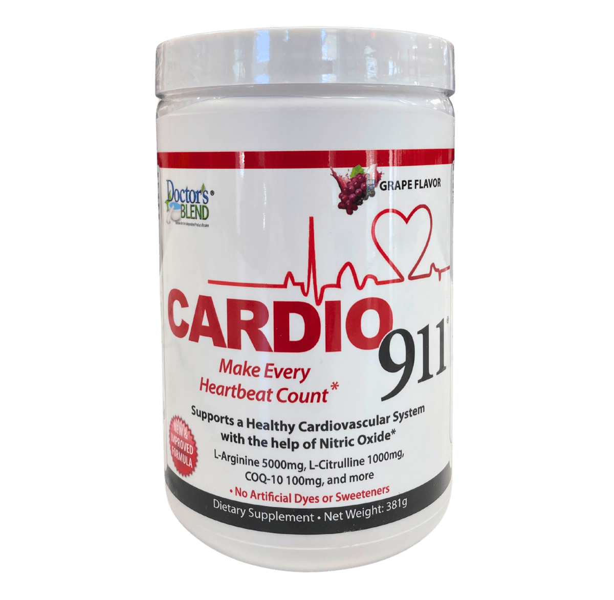 Cardio 911 Dietary Supplement Drink Mix