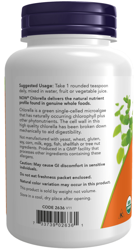Chlorella Pure Powder, Organic