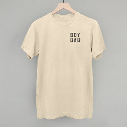 Boy Dad Block Letters (Left Chest)