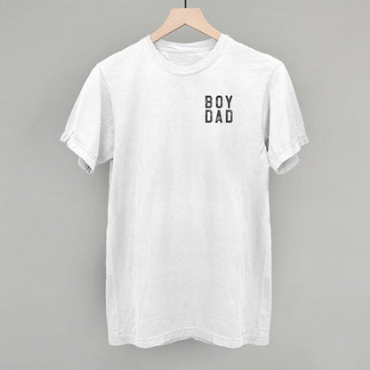 Boy Dad Block Letters (Left Chest)