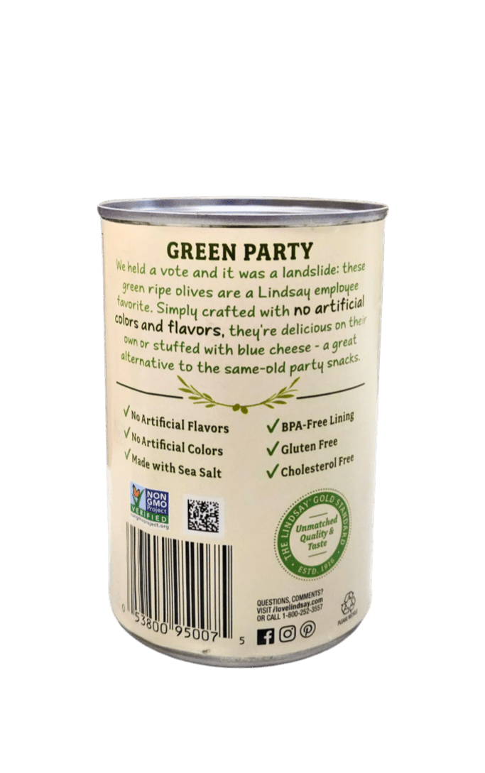 Olives, Green, Pitted