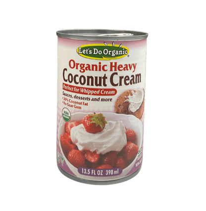 Coconut Cream, Organic, Heavy 30% Fat