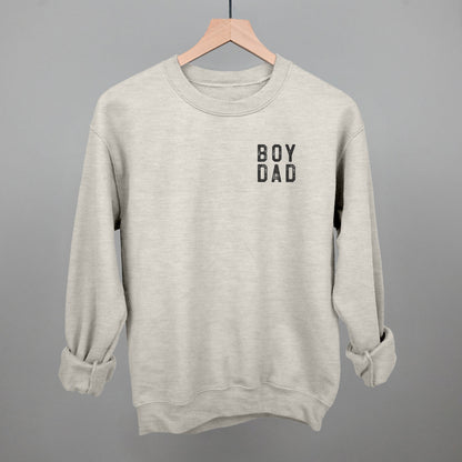 Boy Dad Block Letters (Left Chest)