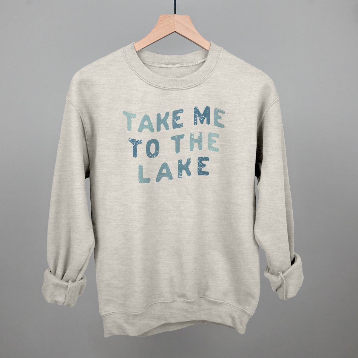 Take Me To The Lake Distressed
