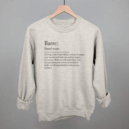 Barre Definition