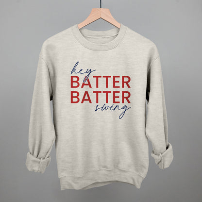 Hey Batter Batter Swing (Red + Navy)