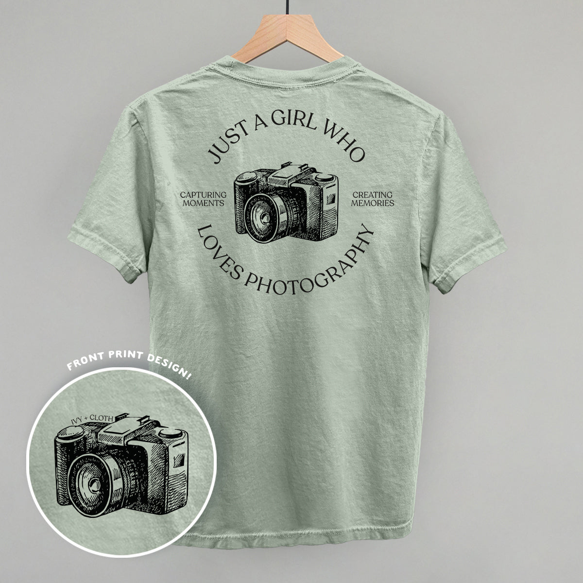 Just A Girl Who Loves Photography (Back Print)