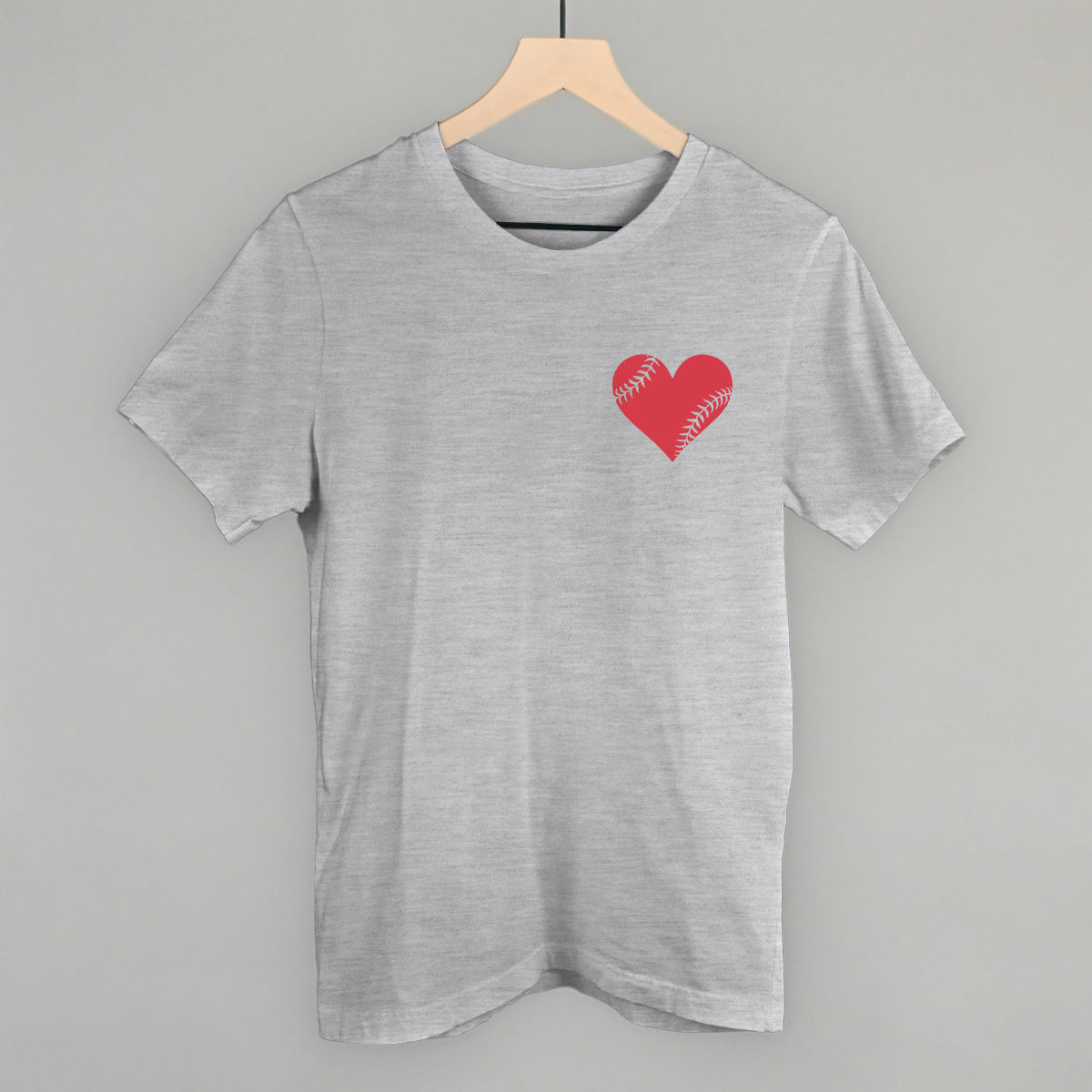 Baseball Heart (Left Chest)