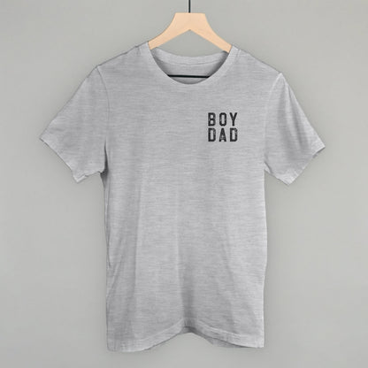 Boy Dad Block Letters (Left Chest)