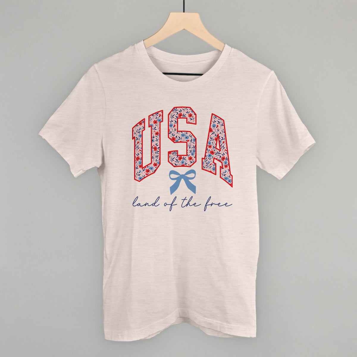 USA Floral Arch + Bow