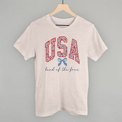 USA Floral Arch + Bow