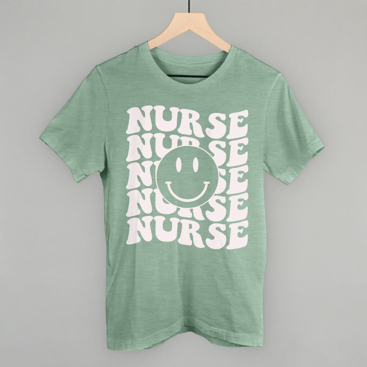 Retro Nurse Smiley (Repeated)