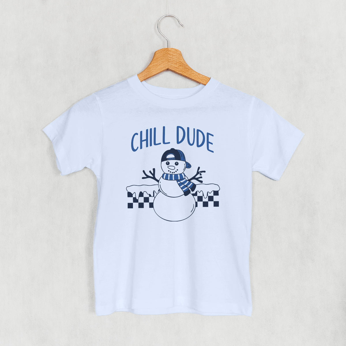 Chill Dude Snowman Doodle (Kids)